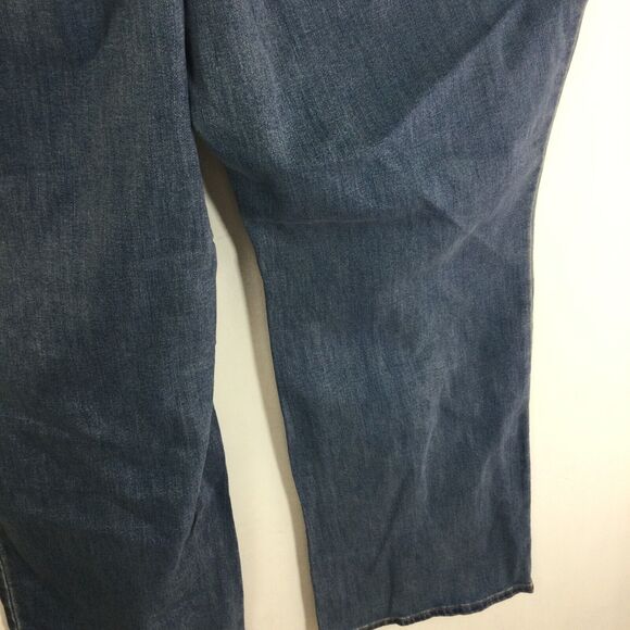 Old Navy Women Mid Rise Kicker Boot Cut Denim Jeans Willow Blue Plus Size 26 NWT - Picture 10 of 15